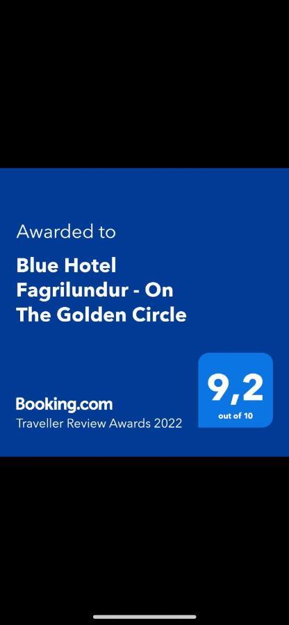 Blue Hotel Fagrilundur - On The Golden Circle 레이크홀트 외부 사진